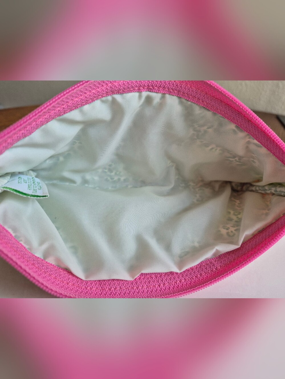 Vera Bradley Petal Pink Cosmetic Travel Pouch - Picture 3 of 3